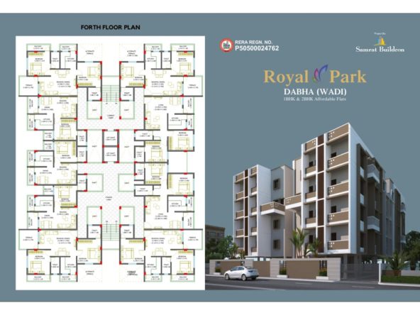 Royal Park Dhaba (Wadi) 1 BHK & 2 BHK Flats Map