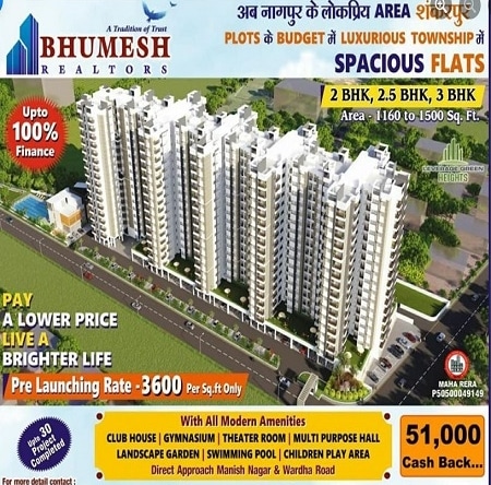 2 BHK Properties for Sale in MIHAN, Nagpurrental.com