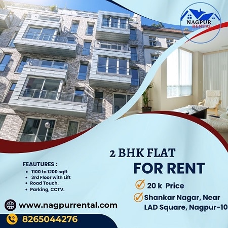 2bhk flat for rental